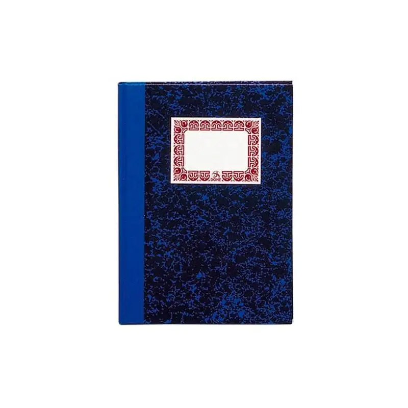 (09981) DOHE CUADERNO CARTONÉ 80H CUARTO NATURAL RAYADO HORIZONTAL 70GR AZUL