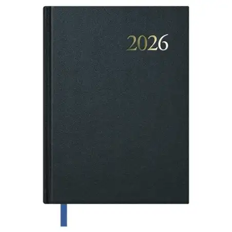 (11121-2026) DOHE AGENDA ANUAL SEGOVIA 14X20CM DD NEGRO 2026