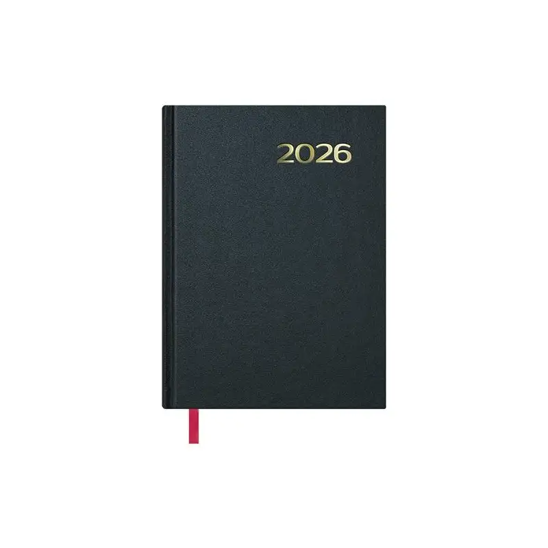 (11399-2026) DOHE AGENDA ANUAL SÍNTEX 14X20CM DP NEGRO 2026
