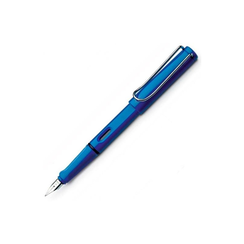(1210491) LAMY PLUMA ESTILOGRÁFICA SAFARI 014M TINTA AZUL PUNTA M AZUL