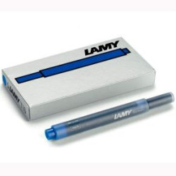 (1210655) LAMY CARTUCHO T10 RECAMBIO PARA PLUMA TINTA AZUL/NEGRO CAJA 5U