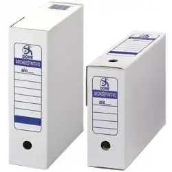 (09152) DOHE CAJA ARCHIVO DEFINITIVO FOLIO PROLONGADO CARTÓN BLANCO PACK 50 UD