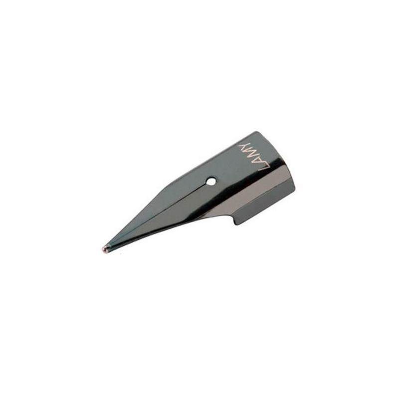 (1215062) LAMY PLUMÍN Z50 RECAMBIO LH PARA ZURDOS ACERO PULIDO NEGRO
