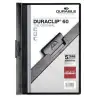 (220901) DURABLE CARPETA DOSSIER PINZA DURACLIP 60 NEGRO A4 -25U-