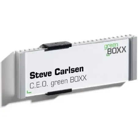 (480023) DURABLE IDENTIFICADOR PARA PUERTAS INFO SIGN PLACA DE 149X52