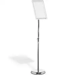 (479823) DURABLE ATRIL DE PIE CON MARCO EXPOSITOR A4 DE ALUMINIO