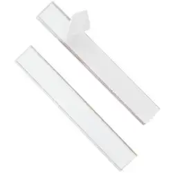 (802019) DURABLE TIRA AUTOADHESIVA SCHILDFIX PARA MARCAR 20X200MM CAJA 10U TRANSPARENTE