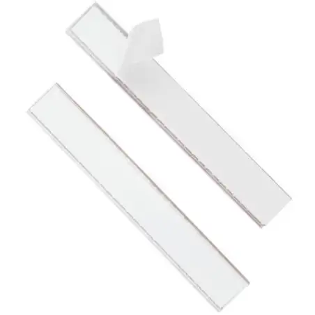 (802019) DURABLE TIRA AUTOADHESIVA SCHILDFIX PARA MARCAR 20X200MM CAJA 10U TRANSPARENTE