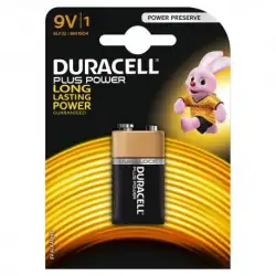 (940278) DURACELL PILAS PLUS 6LR61 ALCALINAS 9V PACK-1