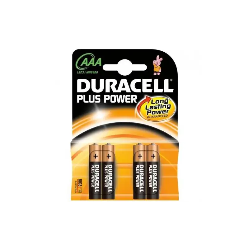 (942796) DURACELL PILAS PLUS POWER LR03 ALCALINAS AAA 1.5V PACK-4