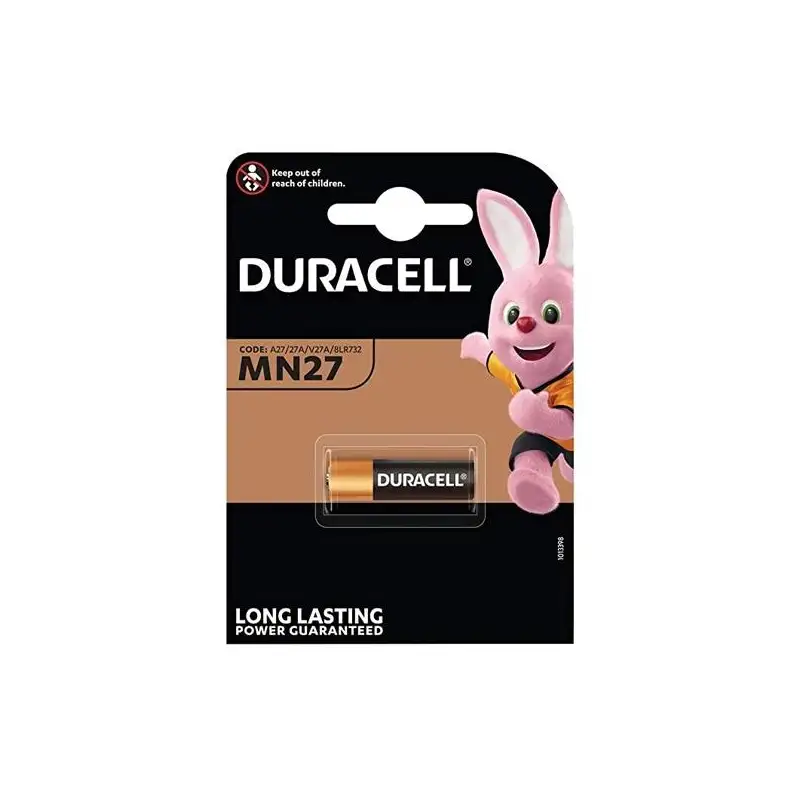 (DRB271) DURACELL PILAS ALCALINAS LR27 A27 12V BLISTER 1