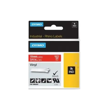 (1805422) DYMO RHINO CINTA DE ETIQUETAS INDUSTRIAL ADHESIVA ID1-19