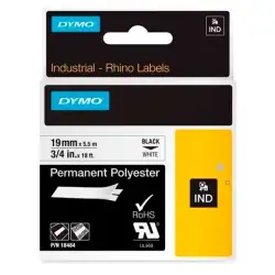 (18484) DYMO RHINO CINTA DE ETIQUETAS INDUSTRIAL ADHESIVA ID1-19