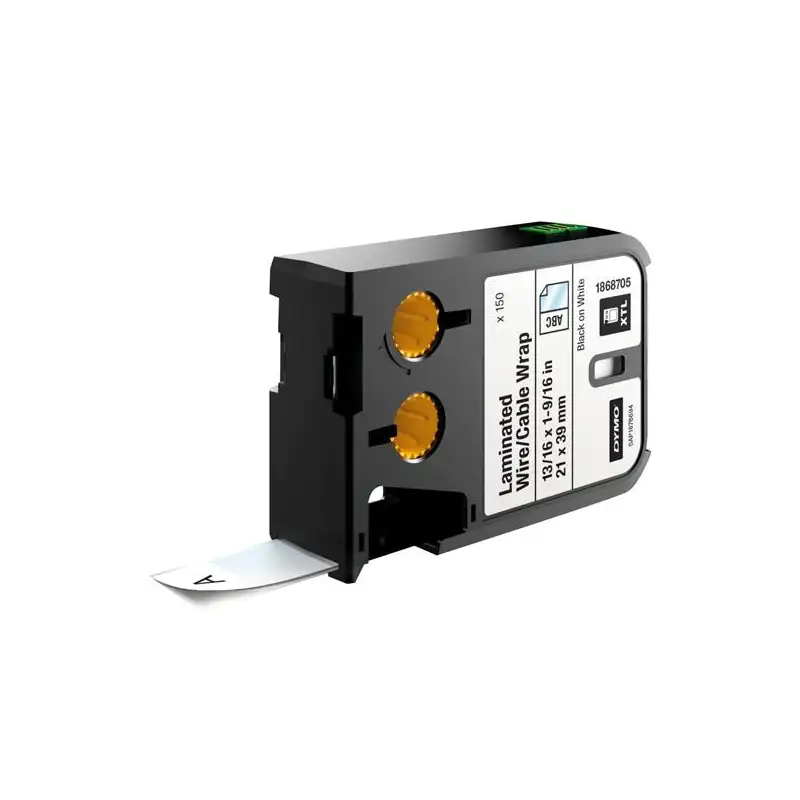 (1868705) DYMO RHINO CINTA DE TRANSFERENCIA TÉRMICA BLANCA LAMINADA DE 21X39MM