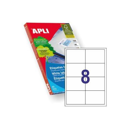 (01291) APLI ETIQUETAS ADHESIVAS 97X67