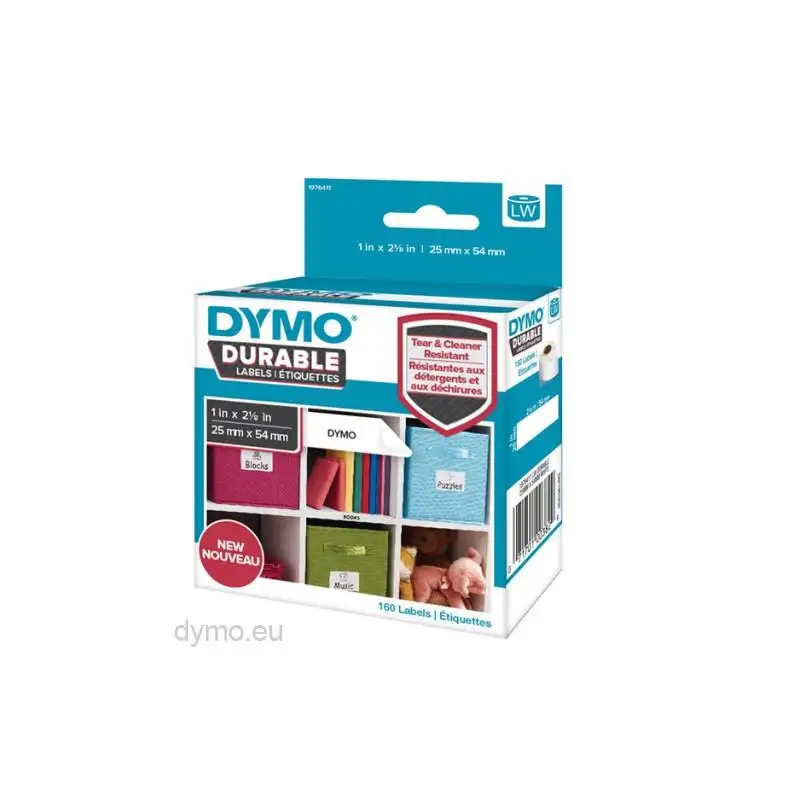 (2112283) DYMO CINTA ADHESIVA DURABLE LABELWRITER LABELS 25X54MM (SUSTITUYE A 1976411)