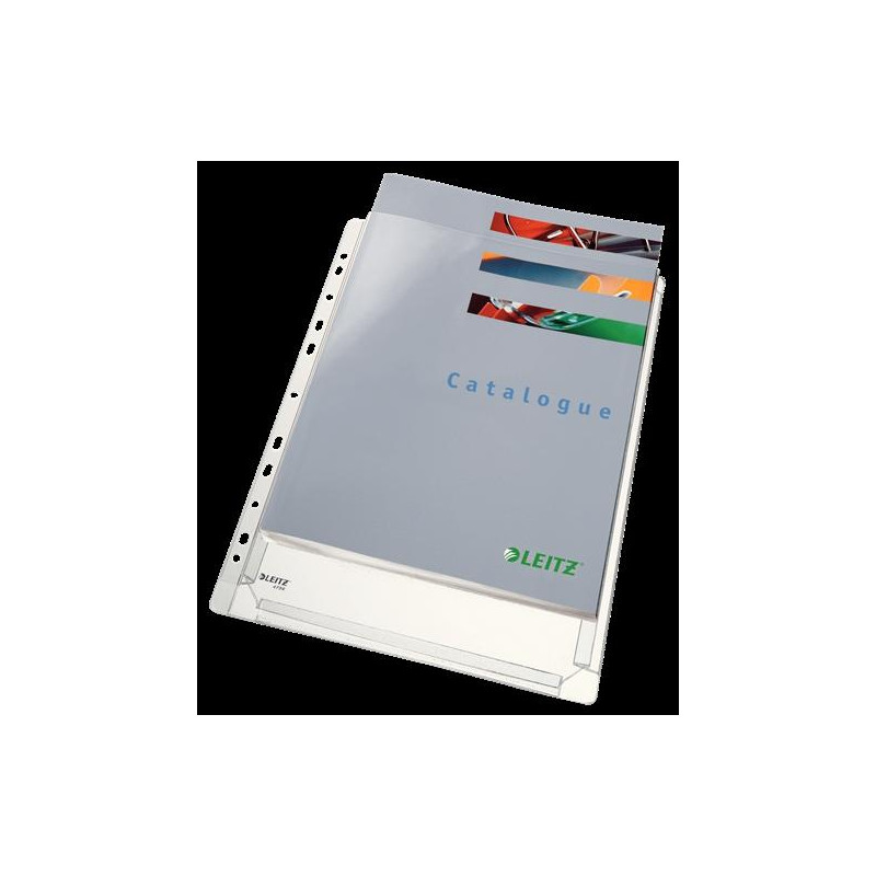 (47561003) LEITZ FUNDA MULTITALADRO PVC BOLSA 10 FUNDAS A4