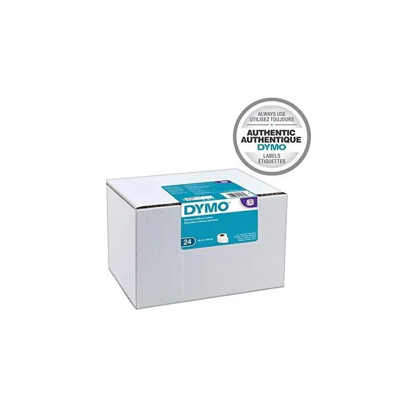 (S0722360) DYMO CINTA DE ETIQUETAS DE ENVÍO BLANCO DE 28X89MM (24 ROLLOS) PARA ROTULADORA LABELWRITER