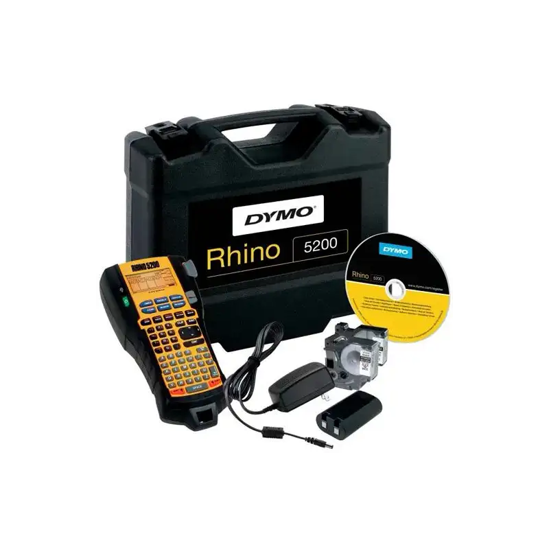 (S0841400) DYMO RHINO ETIQUETADORA - ROTULADORA ELECTRÓNICA PORTÁTIL 5200 + CON MALETÍN