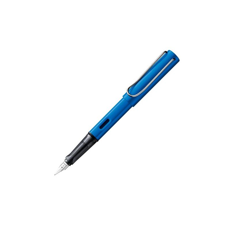 (1220159) LAMY PLUMA ESTILOGRÁFICA AL-STAR ALUMINIO LIGERO CARTUCHO TINTA AZUL PUNTA M OCEAN BLUE