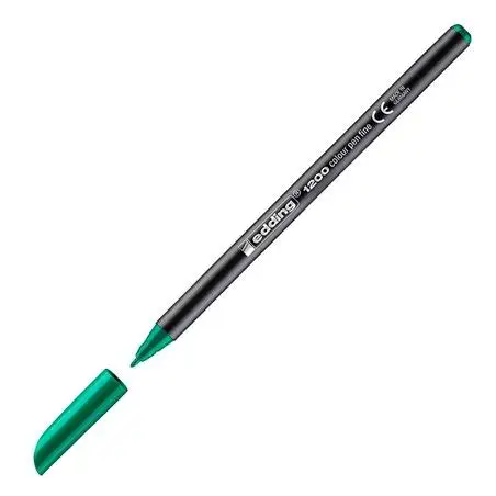 (1200-04) EDDING ROTULADOR 1200 PUNTA FINA VERDE