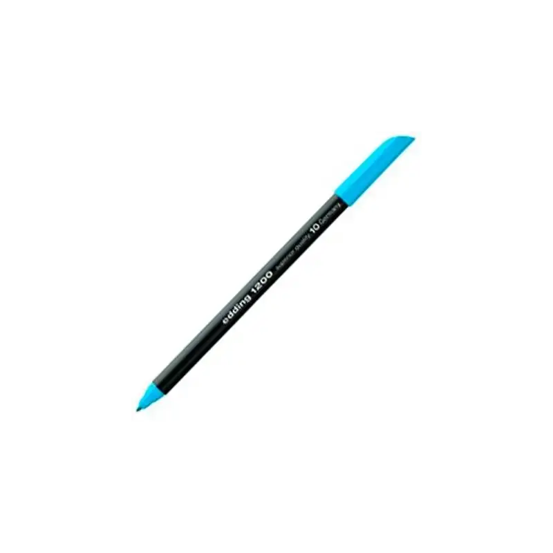 (1200-10) EDDING ROTULADOR 1200 PUNTA FINA AZUL CLARO