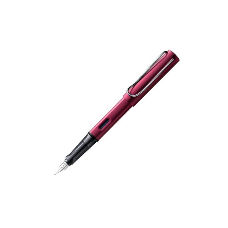 (1221733) LAMY PLUMA ESTILOGRÁFICA AL-STAR ALUMINIO LIGERO CARTUCHO TINTA AZUL PUNTA M BLACK PURPLE