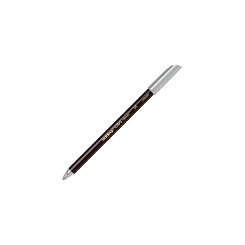 (1200-54) EDDING ROTULADOR 1200 PUNTA FINA PLATA