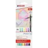 (1200-6 S) EDDING ROTULADOR 1200 PUNTA FINA COLORES SURTIDOS PASTEL ESTUCHE 6 UD