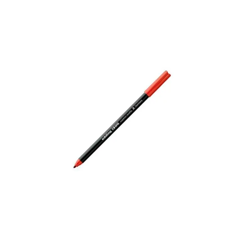 (1300-02) EDDING ROTULADOR 1300 TRAZO MEDIO ROJO