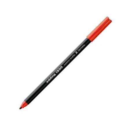 (1300-02) EDDING ROTULADOR 1300 TRAZO MEDIO ROJO