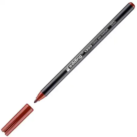 (1300-07) EDDING ROTULADOR 1300 TRAZO MEDIO MARRÓN