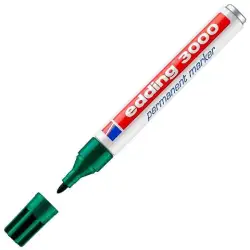 (3000-04) EDDING MARCADOR PERMANENTE 3000 VERDE