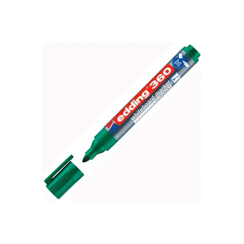 (360-04) EDDING MARCADOR PIZARRA BLANCA 360 RELLENABLE VERDE