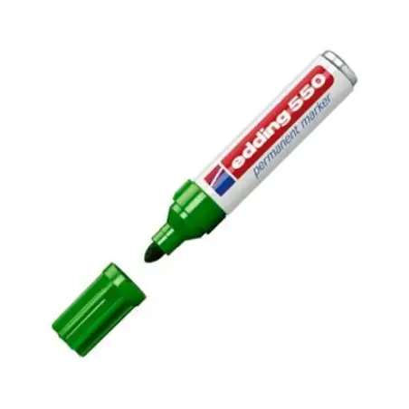 (550-04) EDDING MARCADOR PERMANENTE 550 VERDE