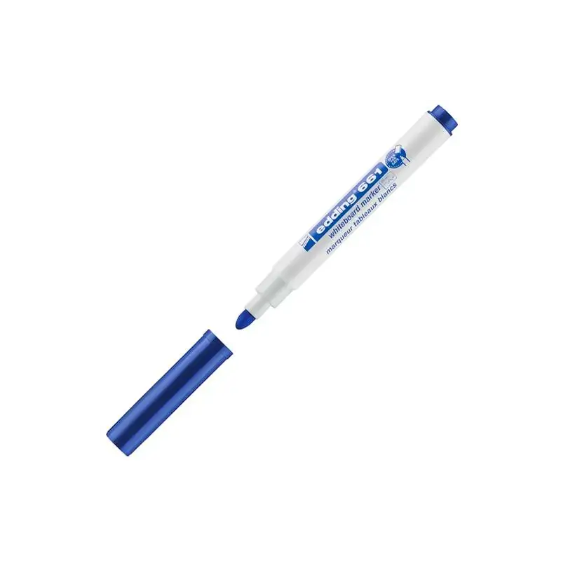 (661-03) EDDING MARCADOR PIZARRA BLANCA 661 AZUL