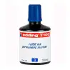 (T100-03) EDDING FRASCO DE TINTA T100 PARA ROTULADOR PERMANENTE 100ML AZUL