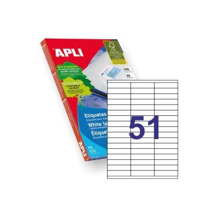 (01294) APLI ETIQUETAS ADHESIVAS 70X16