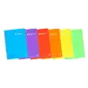 (400137332) ENRI CUADERNO ESPIRAL 80 HOJAS 90GR 5X5 C/M TAPA PLÁSTICO CUARTO SURTIDOS