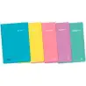 (400150287) ENRI CUADERNO ESPIRAL FOLIO 80H 4X4MM C/M TAPA PP C/SURTIDOS PASTEL