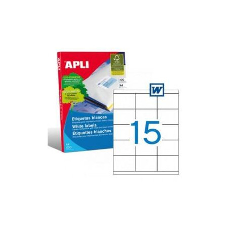 (01295) APLI ETIQUETAS ADHESIVAS 70X50
