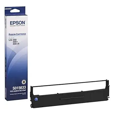 (C13S015633) EPSON CINTA NEGRO NYLON LQ-300/300C/300+II/ 350/500/550/570/570+/580/800/850/870  - SUSTITUYE A LA C13S015021
