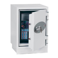 (DS2002E) PHOENIX CAJA DE SEGURIDAD IGNIFUGA DATACARE 600X470X470MM 18L CERRADURA ELECTRÓNICA BLANCO