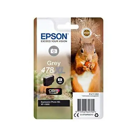 (C13T04F64010) EPSON TINTA GRIS CLARIA PHOTO HD XP-15000 - 478XL