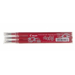 (BLS-FR7-R-S3) PILOT RECAMBIO BOLÍGRAFO FRIXION 0.7 ROJO PACK 3 UD