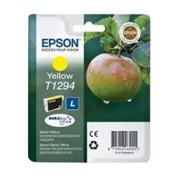 (C13T12944012) EPSON TINTA AMARILLO STYLUS SX 235W /420W/425W/ OFFICE BX305F/320FW