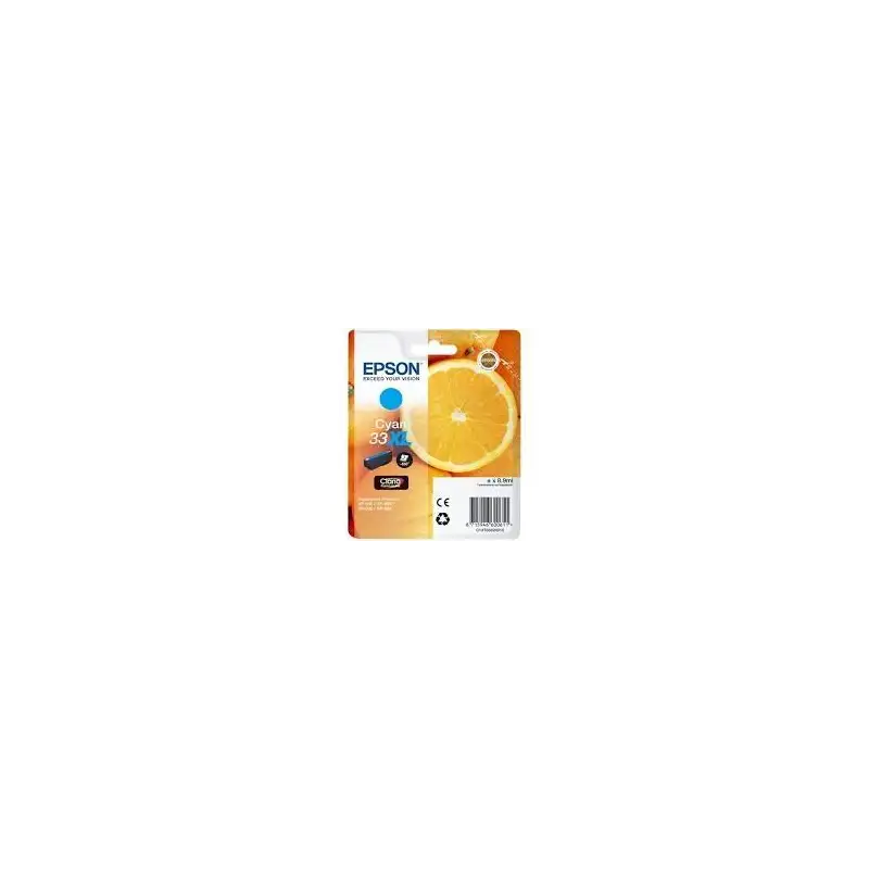(C13T33624012) EPSON TINTA CIAN EXPRESSION HOME XP-530 - 33 XL