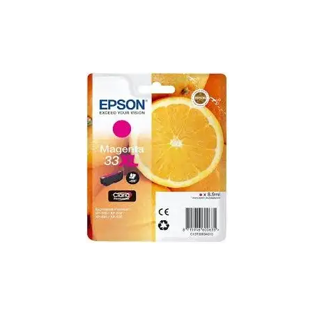 (C13T33634012) EPSON TINTA MAGENTA EXPRESSION HOME XP-530 - 33 XL