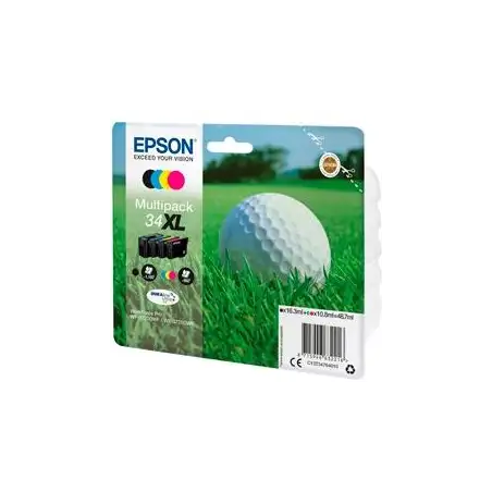 (C13T34764010) EPSON MULTIPACK 4-COLOURS 34XL DURABRITE ULTRA INK (1 X 10