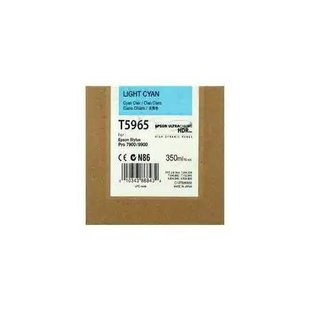 (C13T596500) EPSON CARTUCHO DE TINTA CIAN CLARO VIVO STYLUS PHOTO SP 7700/7890/7900/WT7900/9700/9890/9900